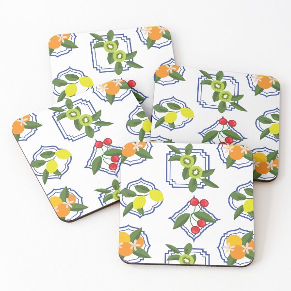 Item preview, Mediterranean Fruits Pattern designed and sold by HotHibiscus.