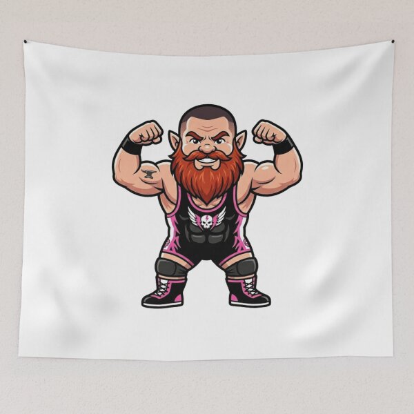 Item preview, Jim The Anvil Neidhart Garden Gnome designed and sold by Bad-Decisions-Designs.