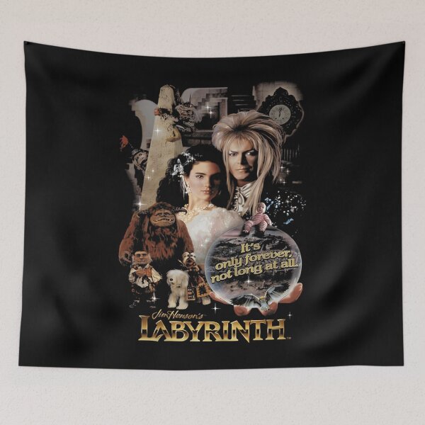Item preview, No dura mucho en absoluto. El ídolo de la película Laberinto. Regalo artístico para fans. designed and sold by hoganwalton.