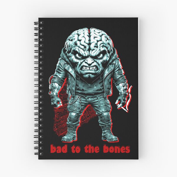 Item preview, Bad To The Bones Cyberpunk Mutant Brain Monster designed and sold by Edwere.