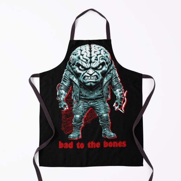 Item preview, Bad To The Bones Cyberpunk Mutant Brain Monster designed and sold by Edwere.