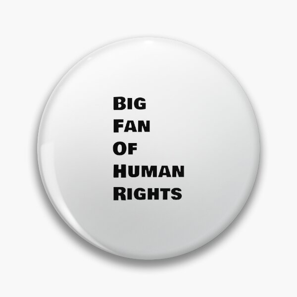 Item preview, Big Fan Of Human Rights designed and sold by Inspirationmotivation.
