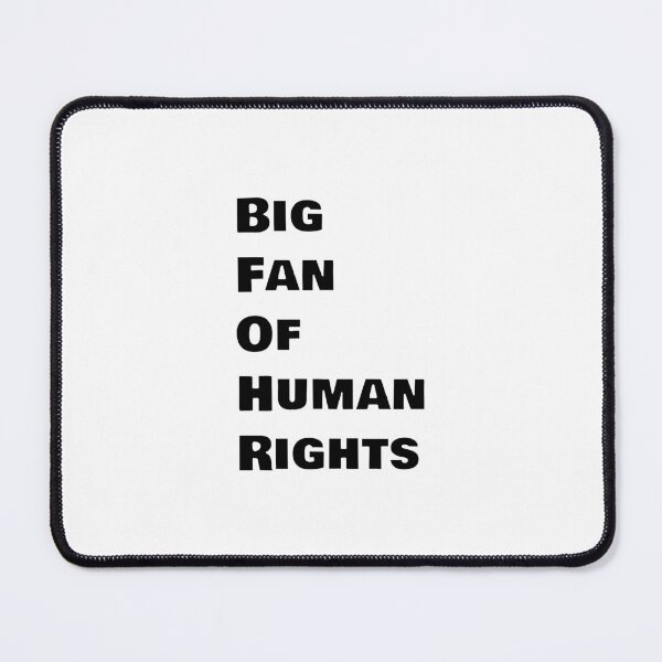 Item preview, Big Fan Of Human Rights designed and sold by Inspirationmotivation.