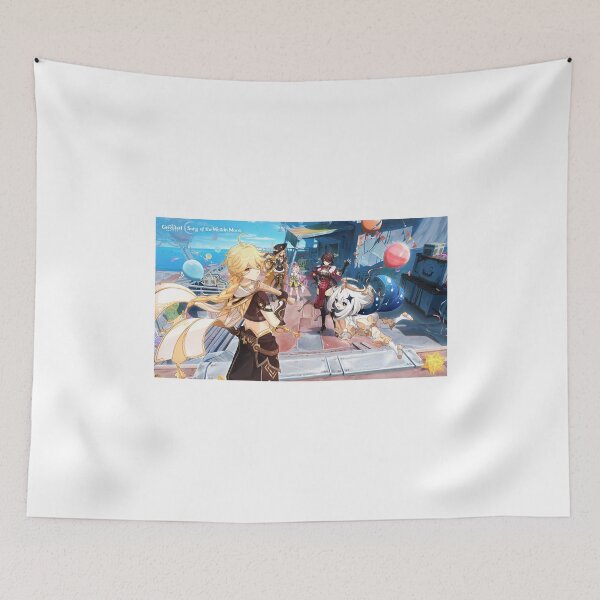 Item preview, Aether, Paimon, Beidou, Navia and Aino designed and sold by Lauwuuh.