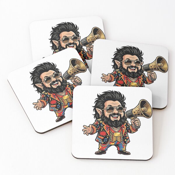 Item preview, The Mouth of the South Jimmy Hart Gnome designed and sold by Bad-Decisions-Designs.