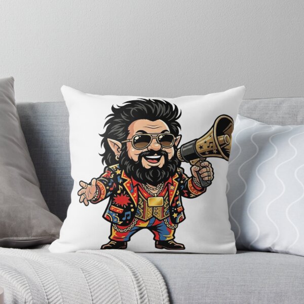 Item preview, The Mouth of the South Jimmy Hart Gnome designed and sold by Bad-Decisions-Designs.