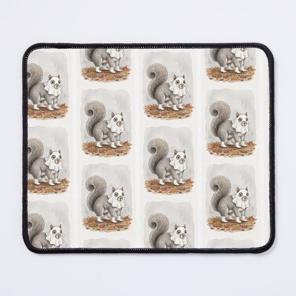 Item preview, Ghost Squirrel Leaves designed and sold by Tiffany Roy.