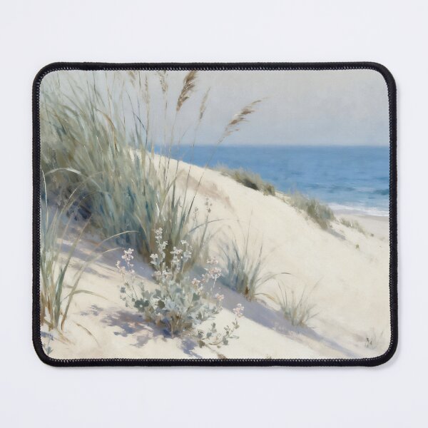 Item preview, Coastal Seagrass Wall Art, Beach Dune Landscape, Seaside Botanical Painting, Coastal Nature Print designed and sold by stylishdzign.