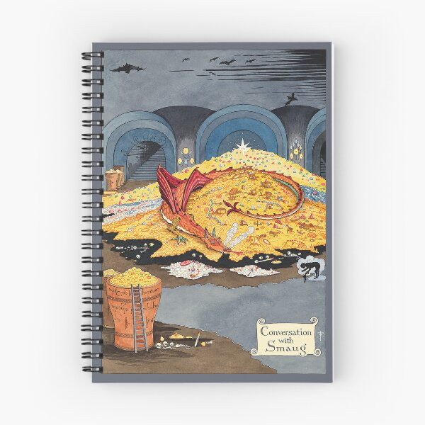 Item preview, Smaug Dragon Art Print, The Hobbit designed and sold by booksnbobs.