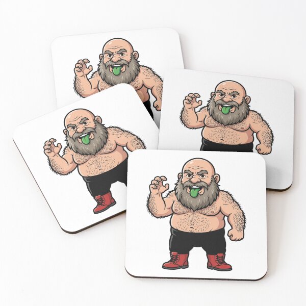 Item preview, George The Animal Steele Wrestling Gnome designed and sold by Bad-Decisions-Designs.
