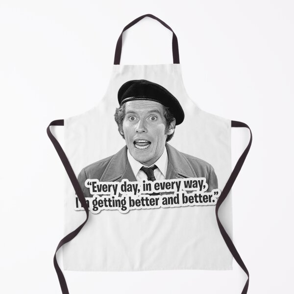 Item preview, Frank Spencer 'Every day, in every way, I'm getting better and better' designed and sold by Mirthful Merch.