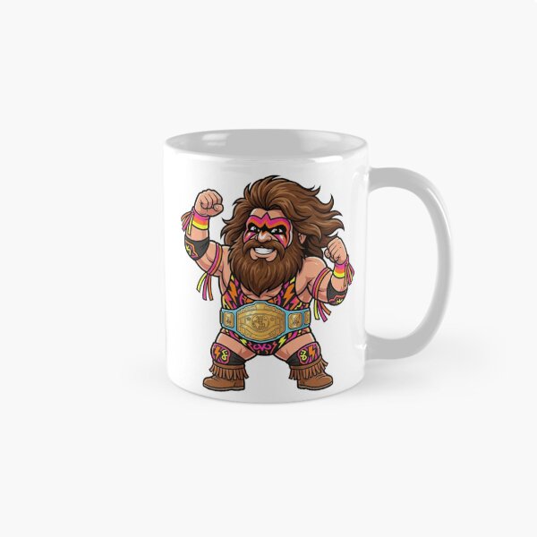 Item preview, The Ultimate Warrior Wrestling Gnome designed and sold by Bad-Decisions-Designs.