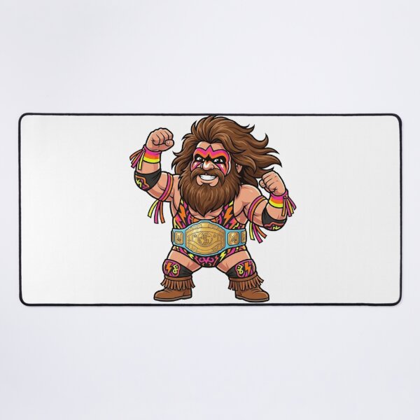 Item preview, The Ultimate Warrior Wrestling Gnome designed and sold by Bad-Decisions-Designs.