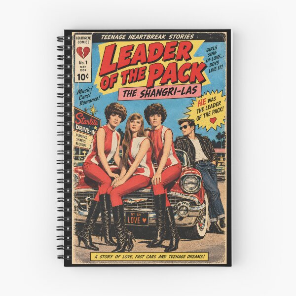 Item preview, The Shangri-Las - Leader of the Pack designed and sold by Wanderdreaming.