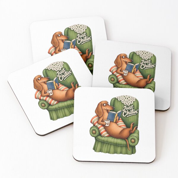 Item preview, Chillin' Dachshund designed and sold by MOFAPPAREL.