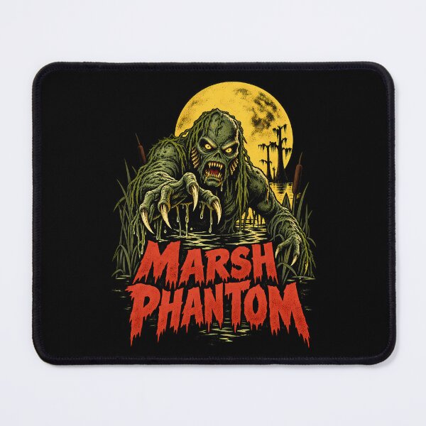 Item preview, Marsh Phantom Gothic Horror Monster Emerging from Swampy Waters designed and sold by potseed21.