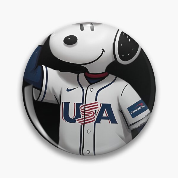 Item preview, Snoopy Usa Baseball Hero designed and sold by BudHoover.