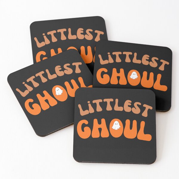 Item preview, Groovy Littlest Ghoul Kids Halloween Ghost Retro designed and sold by mumchaosdesigns.