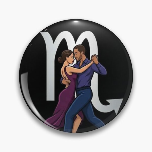 Item preview, Mystical Scorpio Dance – Romantic Tango Couples & Zodiac Sign designed and sold by Addy77shop.