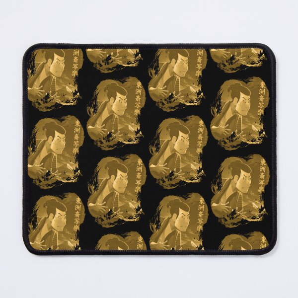 Item preview, Sharaku Kabuki Samurai | Edo Japan Ukiyo-e Street Sumie Art GOLD designed and sold by RhymeArc.