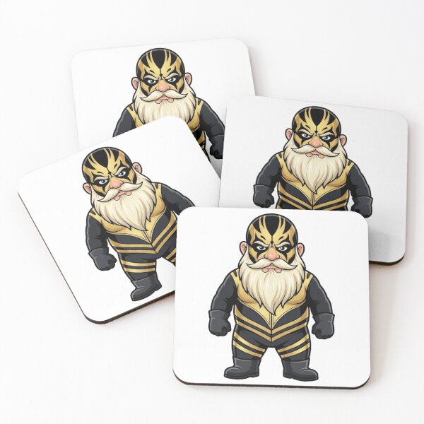 Item preview, Bizarre Goldust Painted Garden Gnome designed and sold by Bad-Decisions-Designs.
