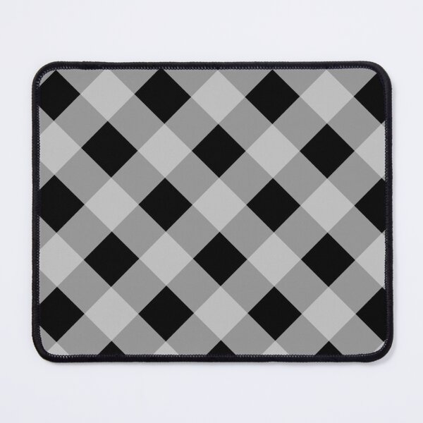 Item preview, Checkered Pattern Black and Gray designed and sold by GemsAnatomy.
