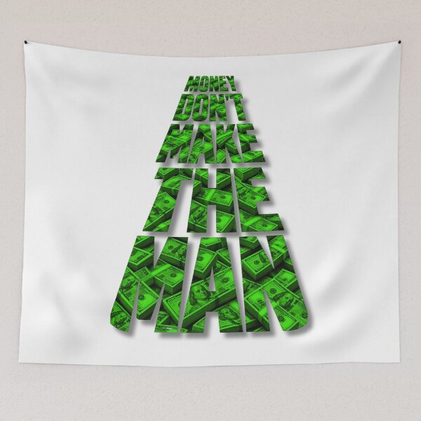 Item preview, MONEY DON'T MAKE THE MAN - Typograph designed and sold by YOFANTZ!.