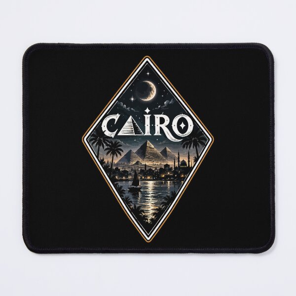 Item preview, Cairo Egypt Piramids Retro Travel designed and sold by TomFrontierArt.