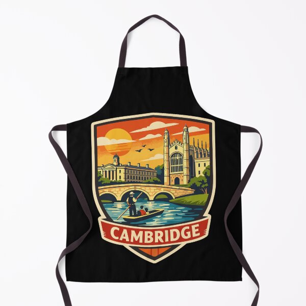 Aperçu de l'œuvre Autocollant souvenir de voyage de Cambridge créée et vendue par rogue-design.