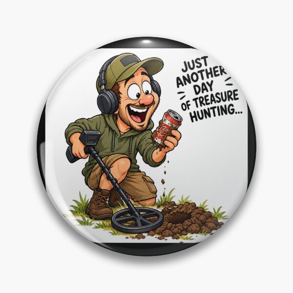 Item preview, Metal Detecting Humor – Just Another Day Treasure Hunting designed and sold by FreedomHauler.