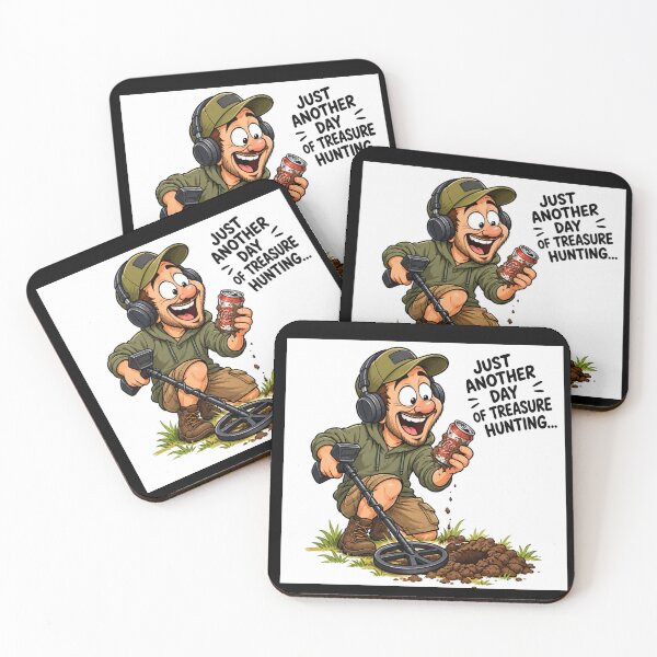 Item preview, Metal Detecting Humor – Just Another Day Treasure Hunting designed and sold by FreedomHauler.