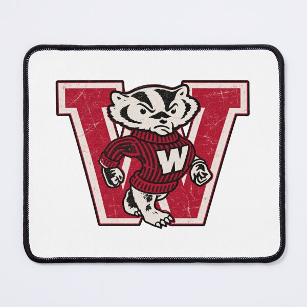 Item preview, Wisconsin Badgers football W designed and sold by DoodleCenStore.