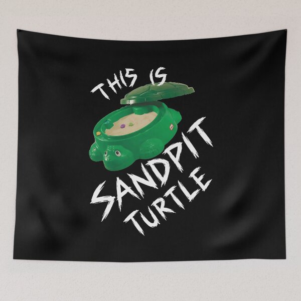 Item preview, This is Sandpits Turtle Playful Sandbox  designed and sold by PalasGryzuary.