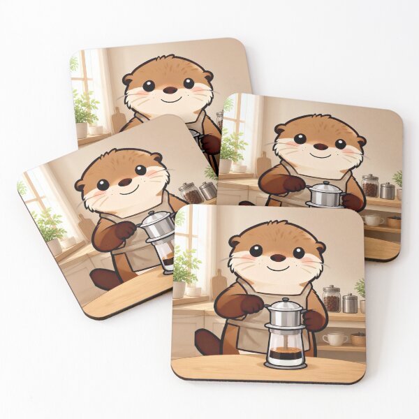 Item preview, Sea Otter Brewing Coffee in the Kitchen designed and sold by Otterbean.