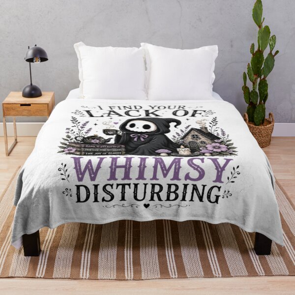 Item preview, I Find Your Lack of Whimsy Disturbing – Whimsigoth Humor designed and sold by MotylekAnia.