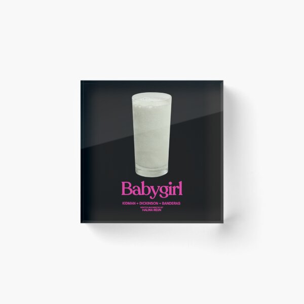 Item preview, Babygirl Glass Of Milk A24 designed and sold by brittenystrelle.