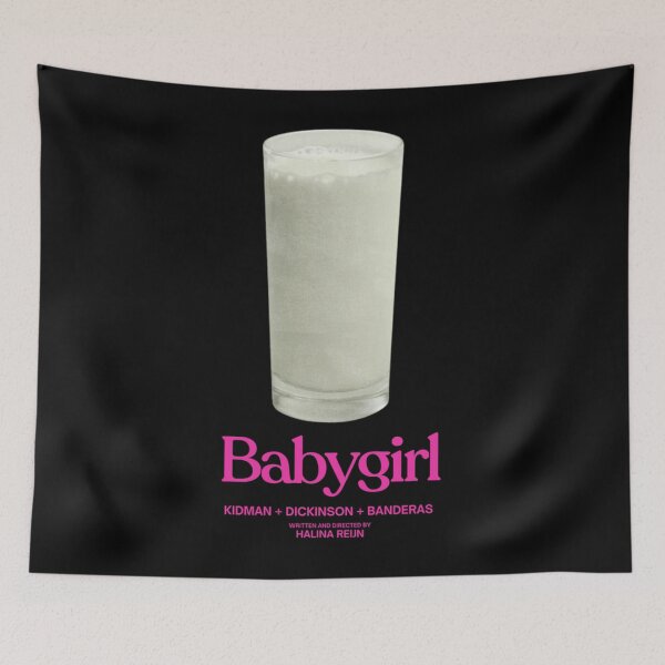 Item preview, Babygirl Glass Of Milk A24 designed and sold by brittenystrelle.