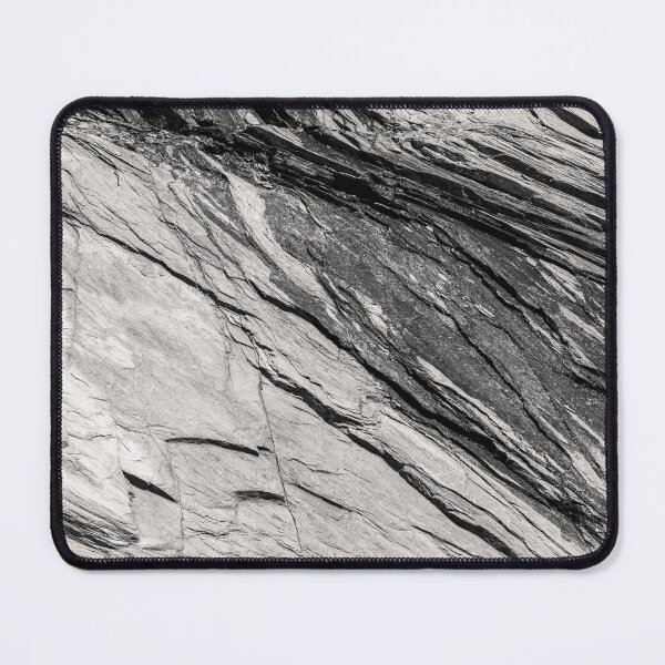 Item preview, Black and White Alpine Rock Abstract designed and sold by alicjamiekina.