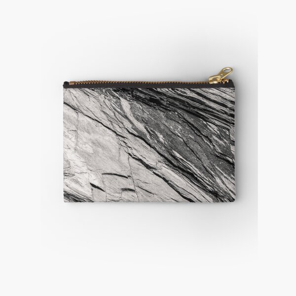 Item preview, Black and White Alpine Rock Abstract designed and sold by alicjamiekina.