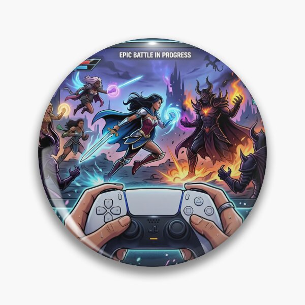 Item preview, Epic RPG Battle POV - Aesthetic Fantasy Gaming T-Shirt designed and sold by Addy77shop.