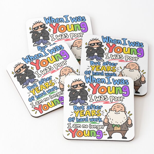 Item preview, When I Was Young Funny Aging Joke designed and sold by MonkiFlipp.