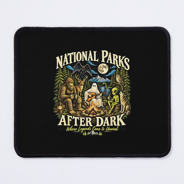 Item preview, National Parks After Dark Where Legends Come to Unwind  designed and sold by Byhergawaa.