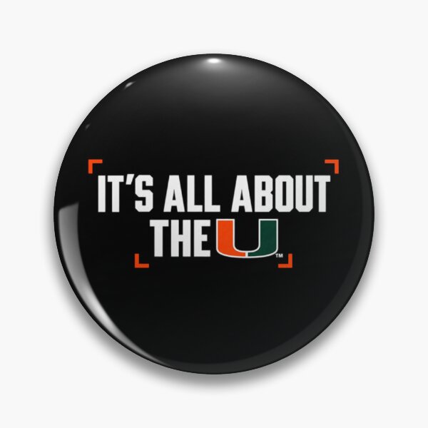 Item preview, Miami Hurricanes Locker Slogan Football designed and sold by DoodleCenStore.