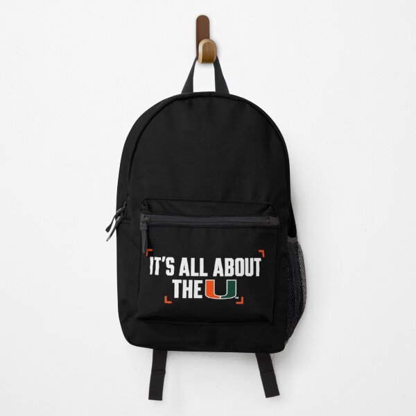 Item preview, Miami Hurricanes Locker Slogan Football designed and sold by DoodleCenStore.