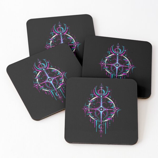 Item preview, Cyber Sigil – Glitch Occult Symbol designed and sold by JupiterGlitchEmpire.