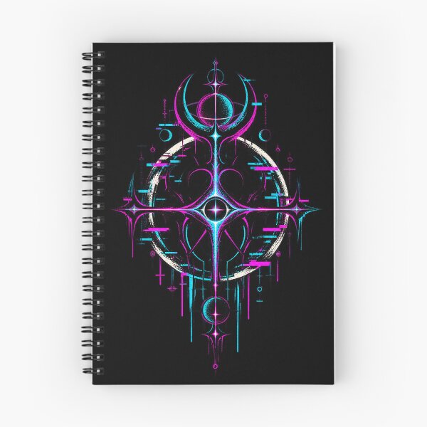 Item preview, Cyber Sigil – Glitch Occult Symbol designed and sold by JupiterGlitchEmpire.
