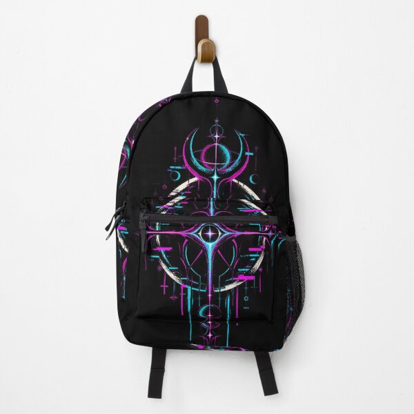 Item preview, Cyber Sigil – Glitch Occult Symbol designed and sold by JupiterGlitchEmpire.