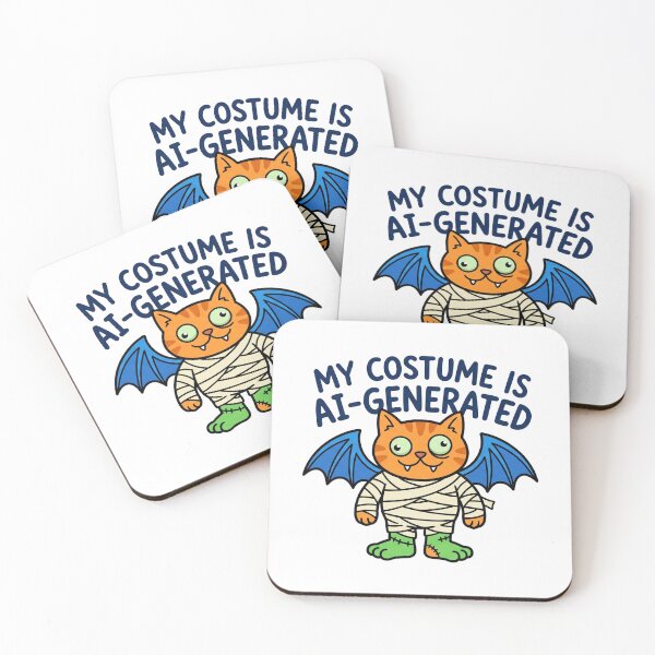 Item preview, My Costume is AI-Generated Funny Monster Mashup Halloween Cat designed and sold by Studio_88.