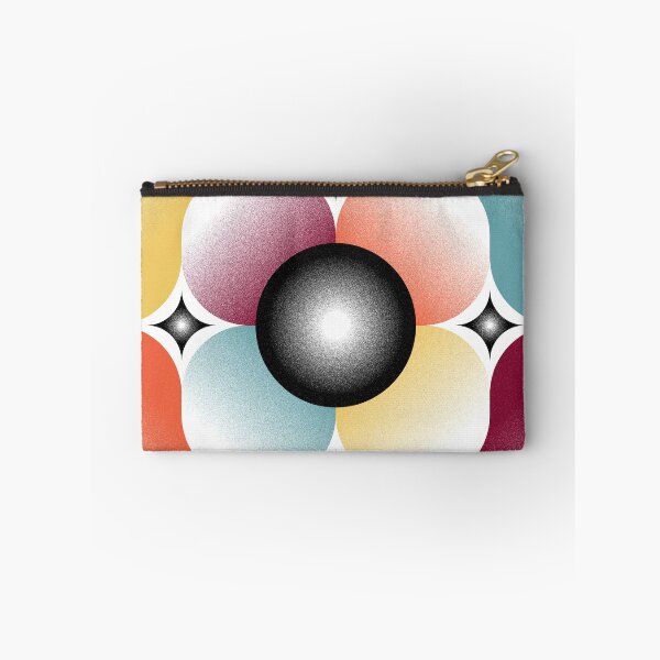 Item preview, Retro Resonance – Abstract Retro Organic Mandala & Stippled Pastel Geometry designed and sold by BrokenBill.