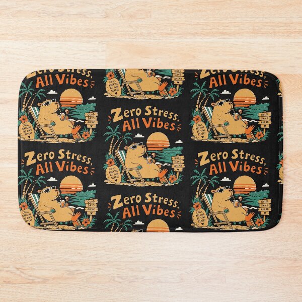 Item preview, Summer Capybara  for capybara lovers all vibes designed and sold by Popstudio85.